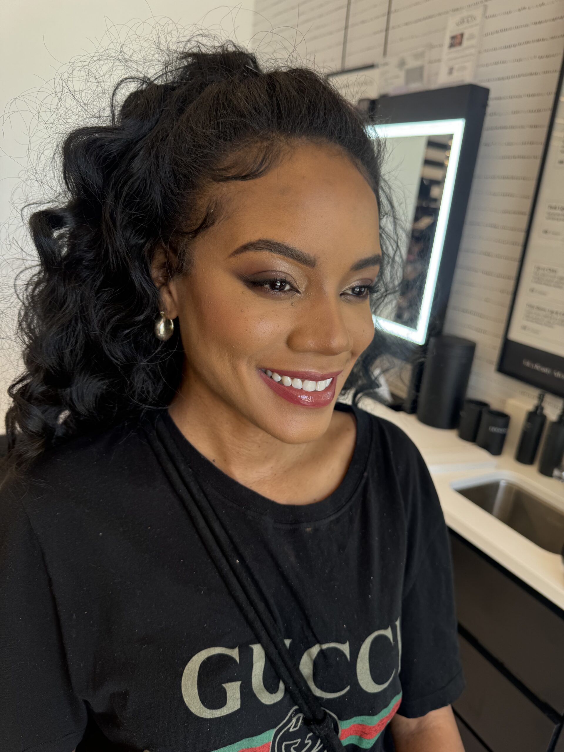 cat eye soft glam