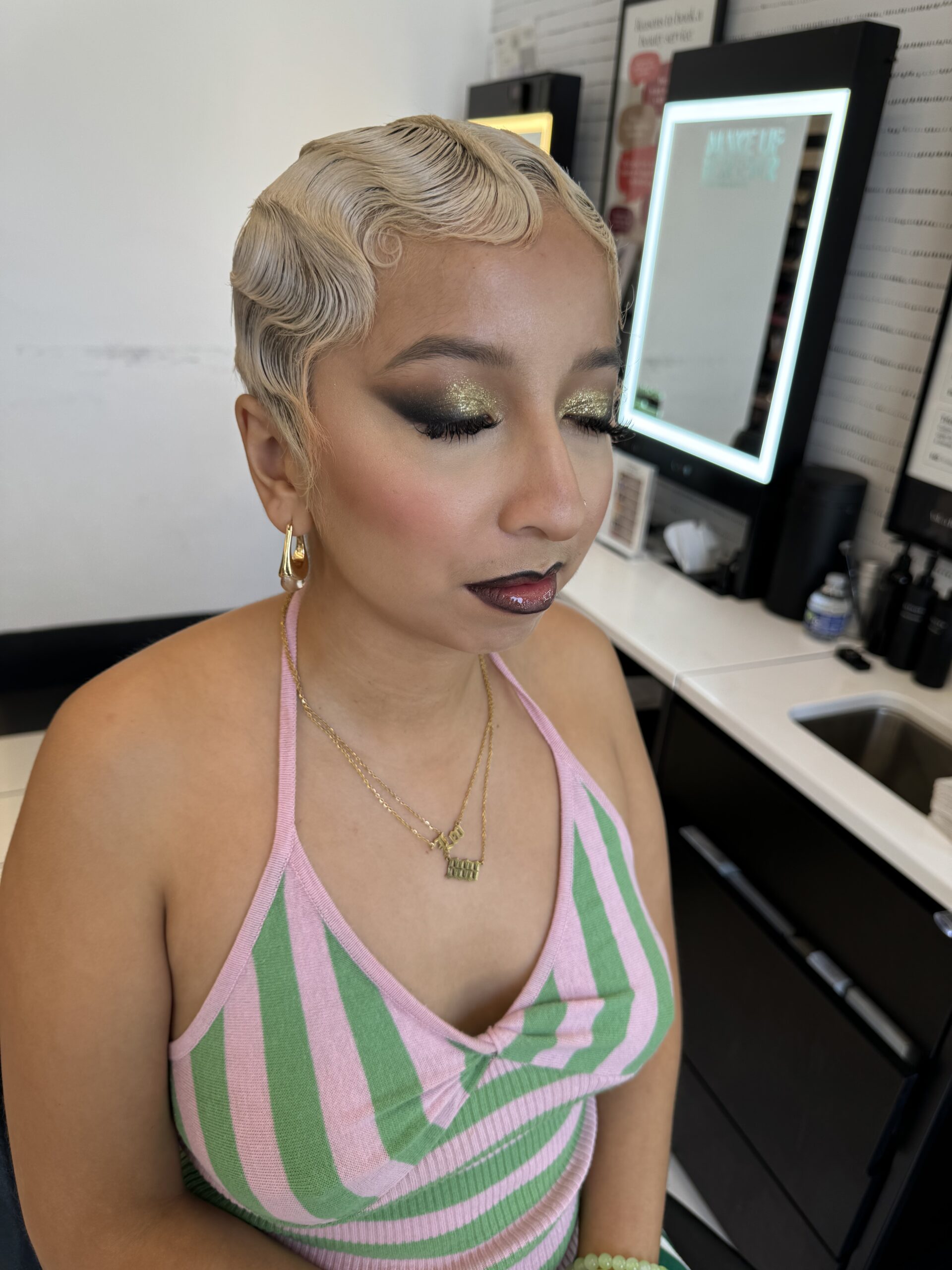 gold full glam